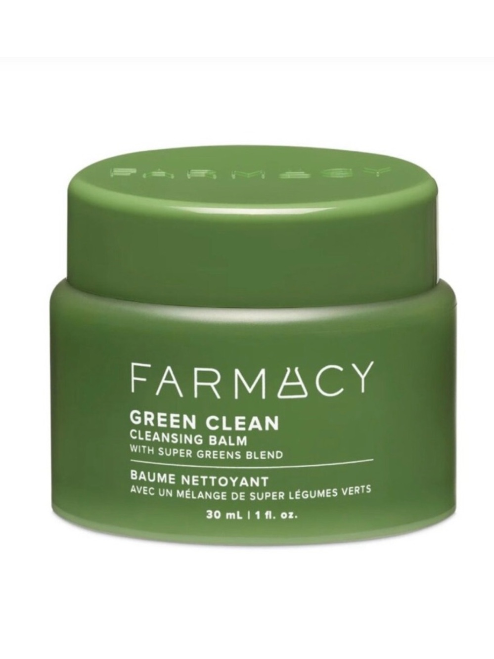 NEW FARMACY Green Clean Cleansing Balm Travel Size